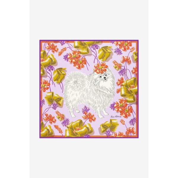 Inoui Editions šilko skara TOUTOU PARMA